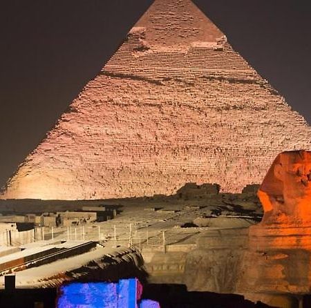 Pyramids And Sphinx Hotel Cairo Exterior foto