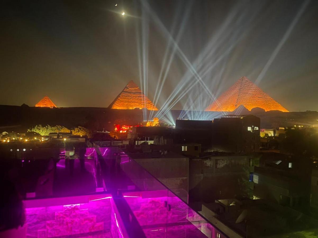 Pyramids And Sphinx Hotel Cairo Exterior foto