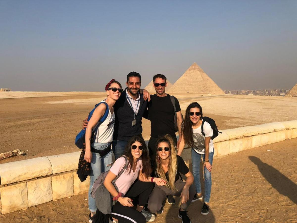 Pyramids And Sphinx Hotel Cairo Exterior foto