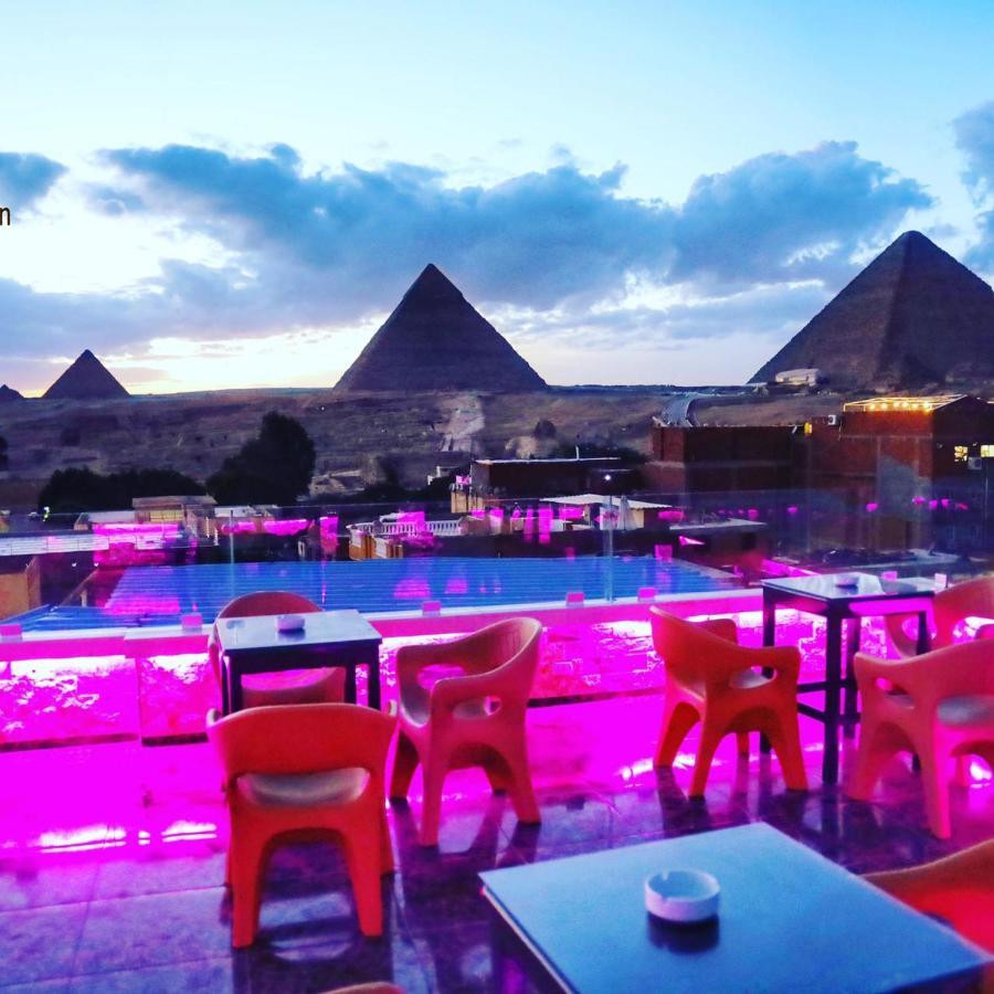 Pyramids And Sphinx Hotel Cairo Exterior foto