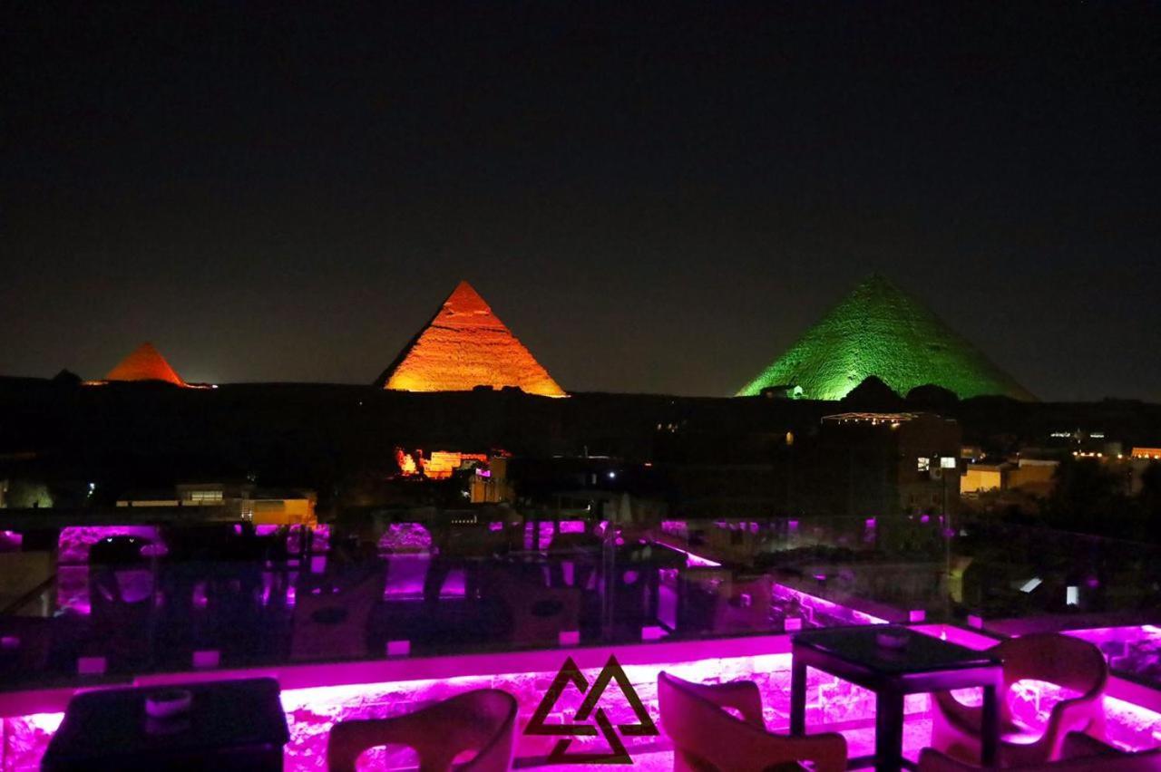 Pyramids And Sphinx Hotel Cairo Exterior foto