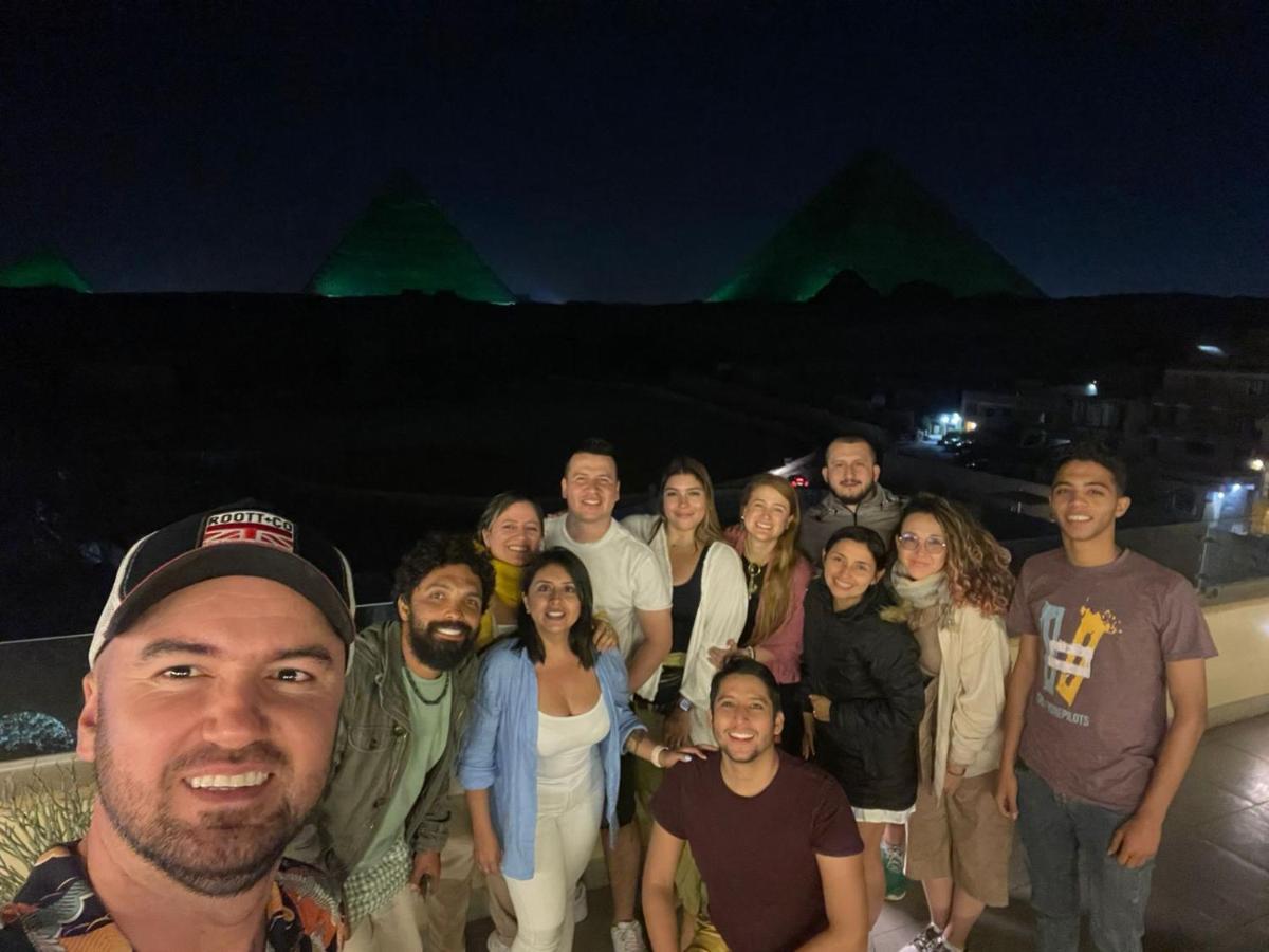 Pyramids And Sphinx Hotel Cairo Exterior foto