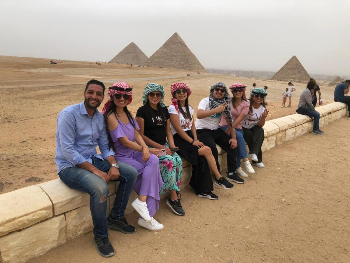 Pyramids And Sphinx Hotel Cairo Exterior foto